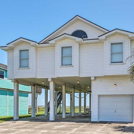 Oceanfront Galveston Home - Walk To Beach! Esterno foto